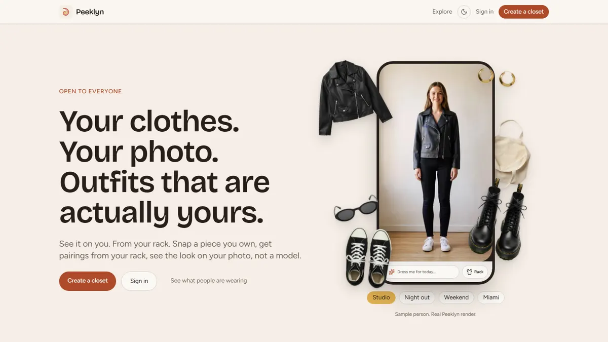 Peeklyn: peeklyn.com